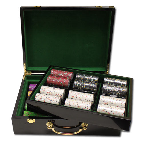 500 Gold Rush Poker Chips with Hi Gloss Case