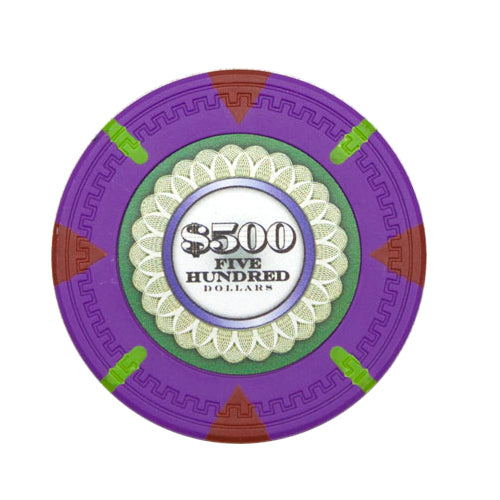 Purple Mint Poker Chip - $500