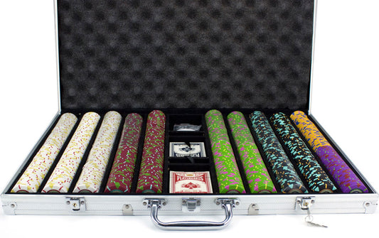 1000 Mint Poker Chips with Aluminum Case