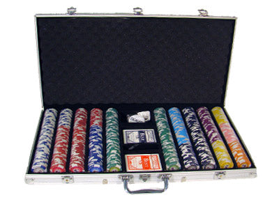 750 Tournament Pro Poker Chips with Aluminum Case