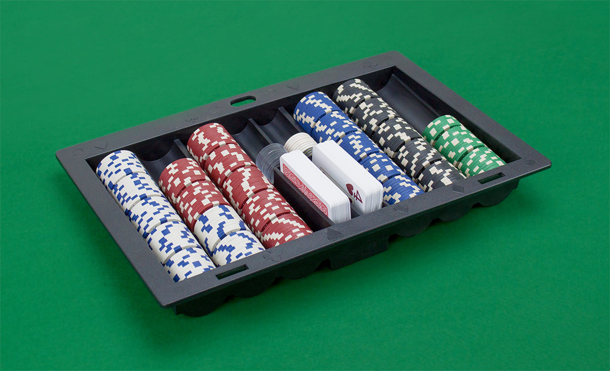 Plastic Poker Dealer Chip Tray