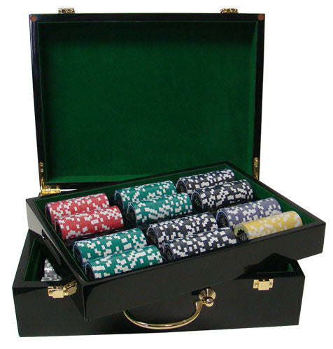 500 Eclipse Poker Chips with Hi Gloss Case