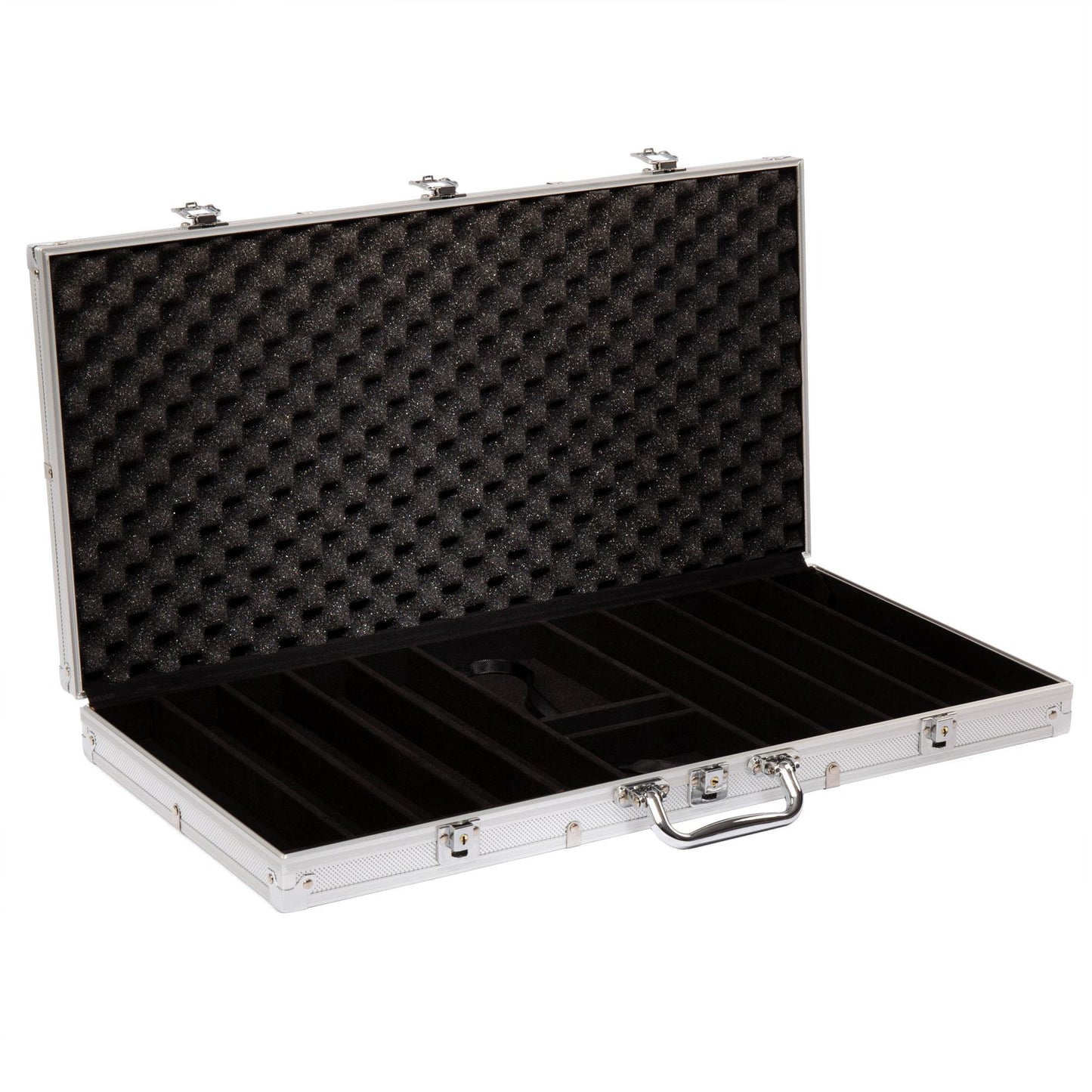 750 Scroll Poker Chips with Aluminum Case