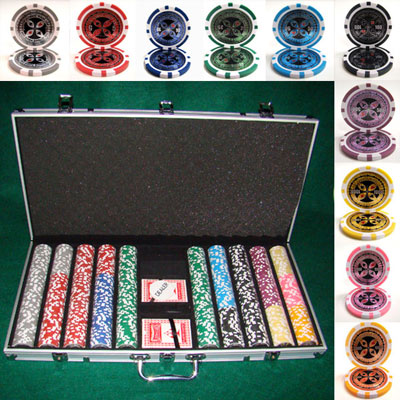 750 Ultimate Poker Chips with Aluminum Case