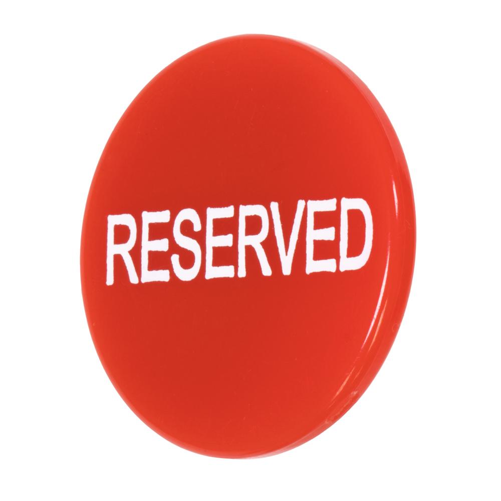 Reserved Button