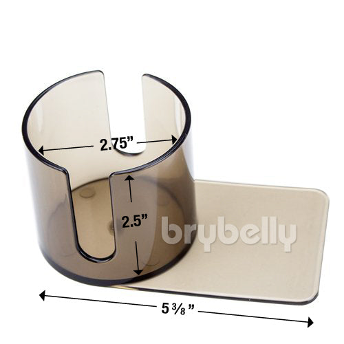 Small Plastic Cup Holder Slide Under With Cutout