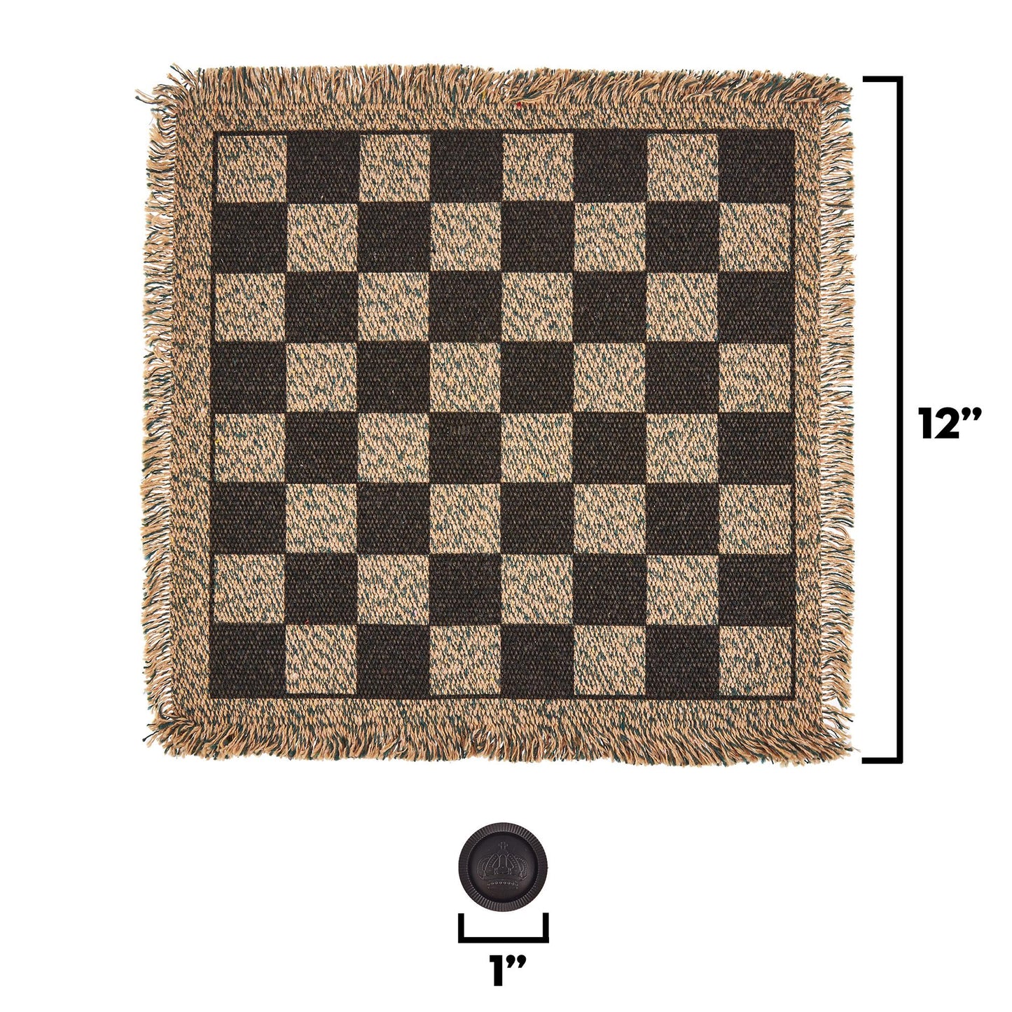 Mini Checker Rug Game