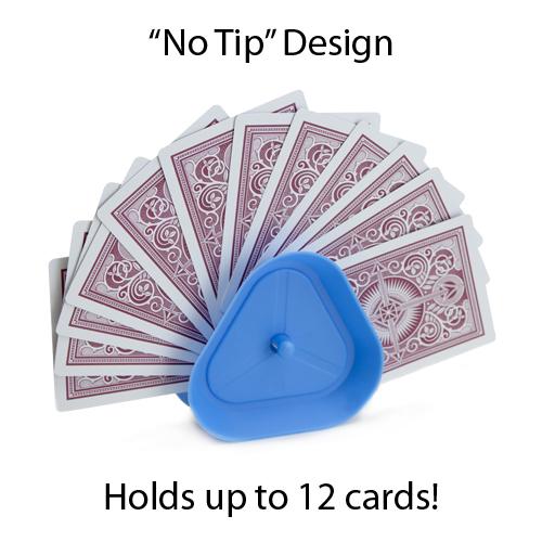 Four (4) Triangle Playing Card Holders – chipcave