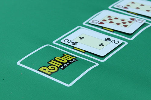 Rollout Gaming Poker Table Top with Dealer Slot