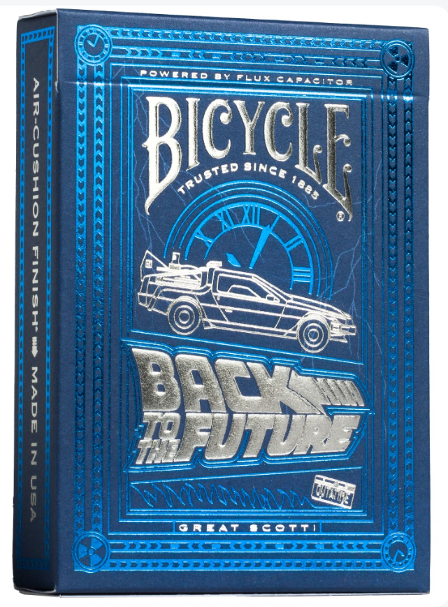 Bicycle Back to the Future Prestige Playing Cards