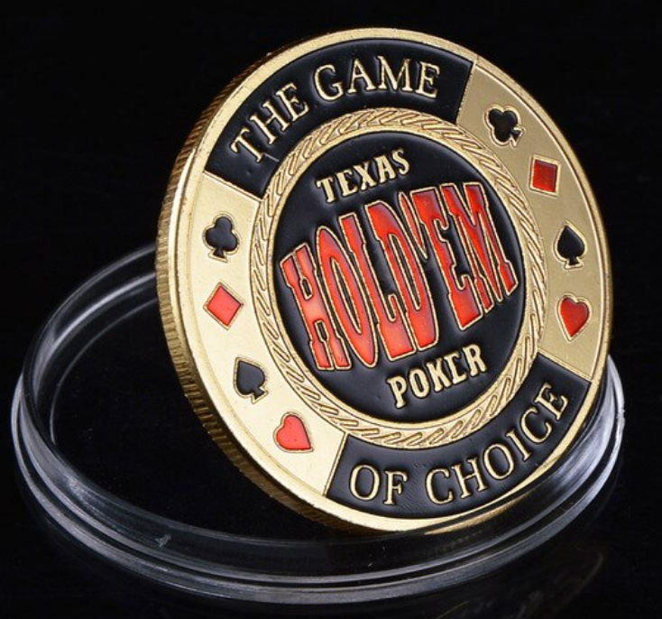 The Game of Choice - Texas Hold'em - Medallion