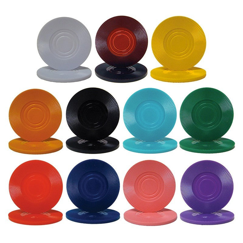 Interlocking Radial Plastic Poker Chips – chipcave